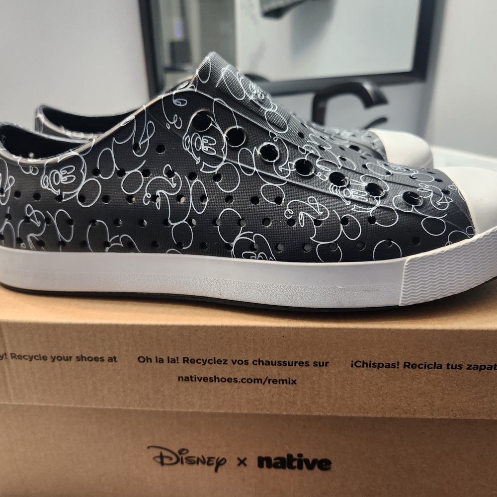 Native Black and White Women's Sneakers